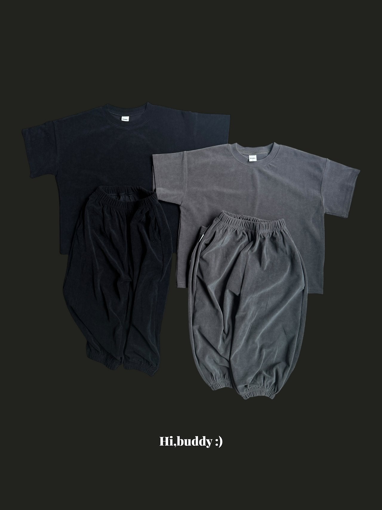 《予約》Velvet Jogger Pants / Hi,buddy