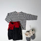 《予約》Flap Stripe Tee / ANDBUTTER