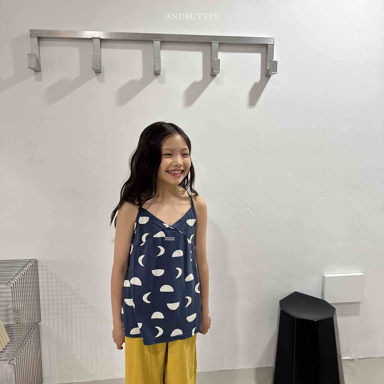 《予約》Moon Line Sleeveless / andbutter