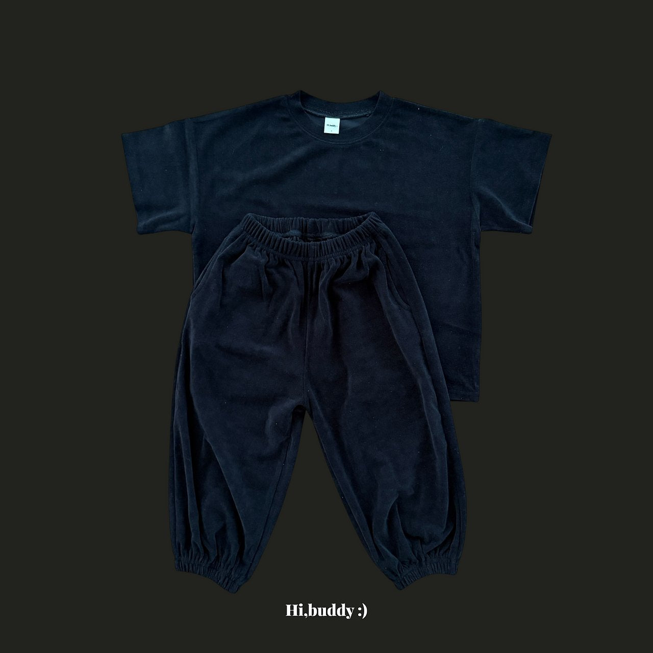 《予約》Velvet Jogger Pants / Hi,buddy