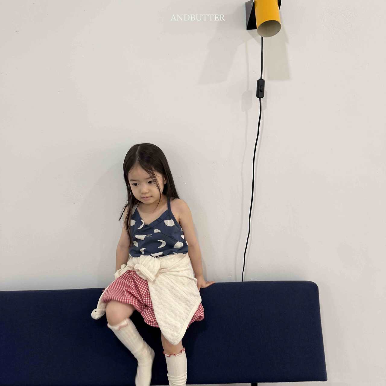 《予約》Moon Line Sleeveless / andbutter