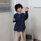 《予約》Flap Stripe Tee / ANDBUTTER
