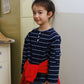 《予約》Flap Stripe Tee / ANDBUTTER