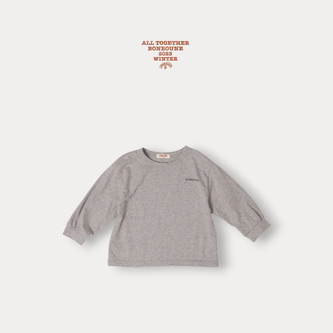 《予約》Bone Peach Tee / Boneoune