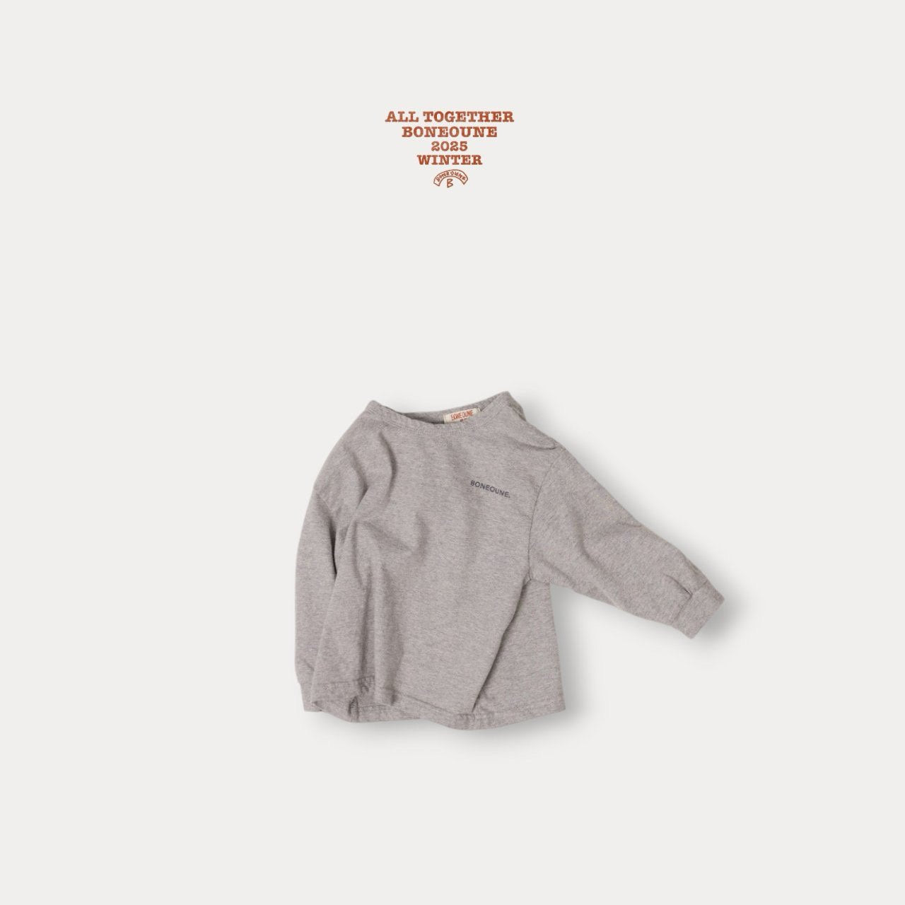 《予約》Bone Peach Tee / Boneoune