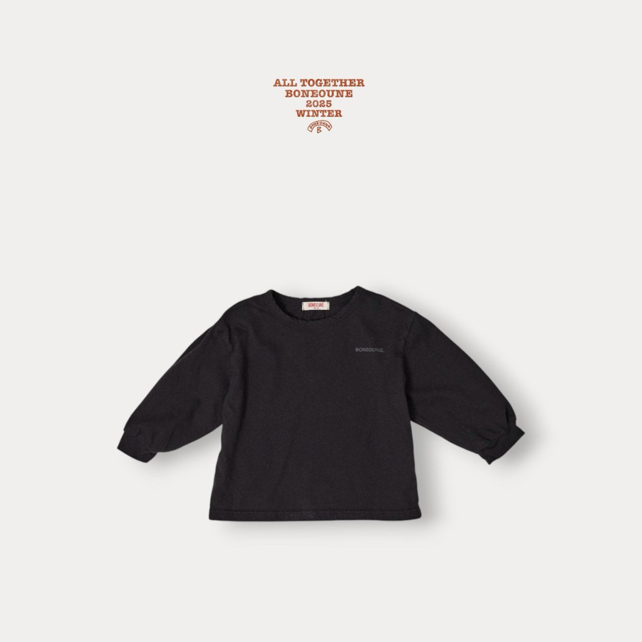 《予約》Bone Peach Tee / Boneoune