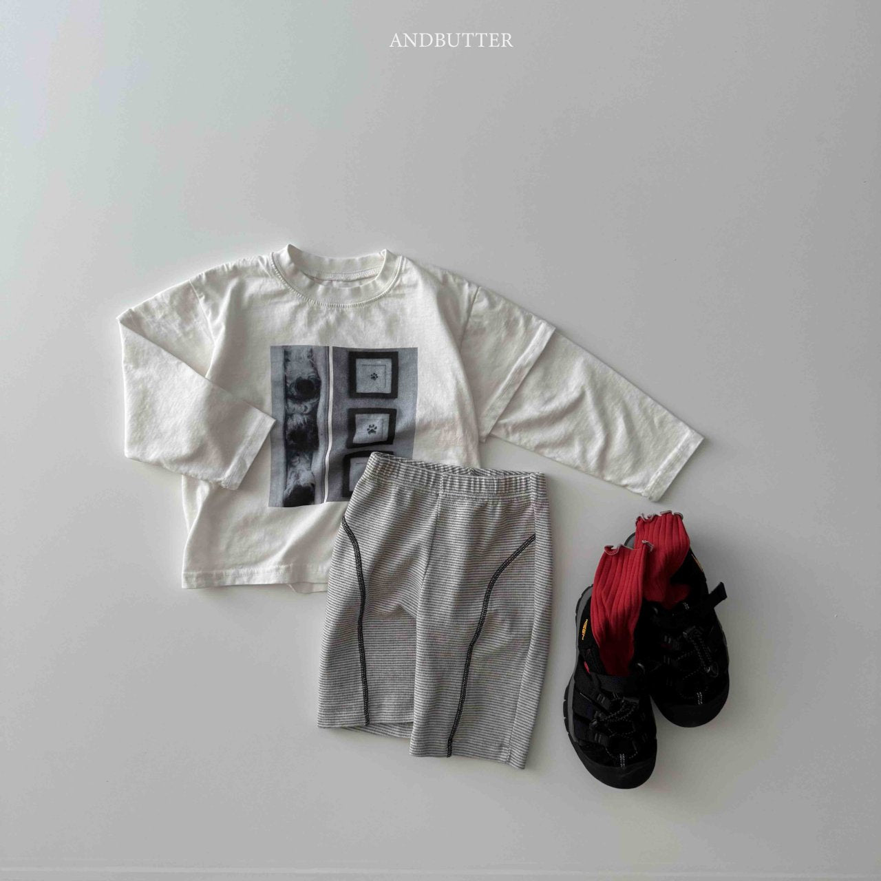 《予約》Biker Line Pants / andbutter