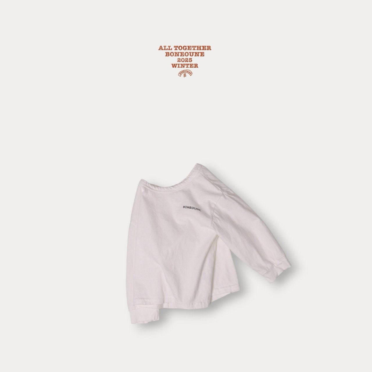 《予約》Bone Peach Tee / Boneoune