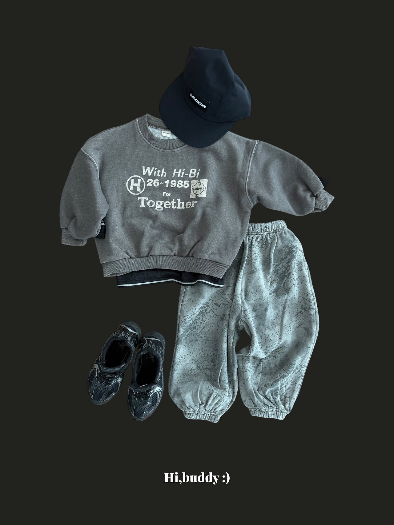 《予約》Marble Jogger Pants / Hi,buddy