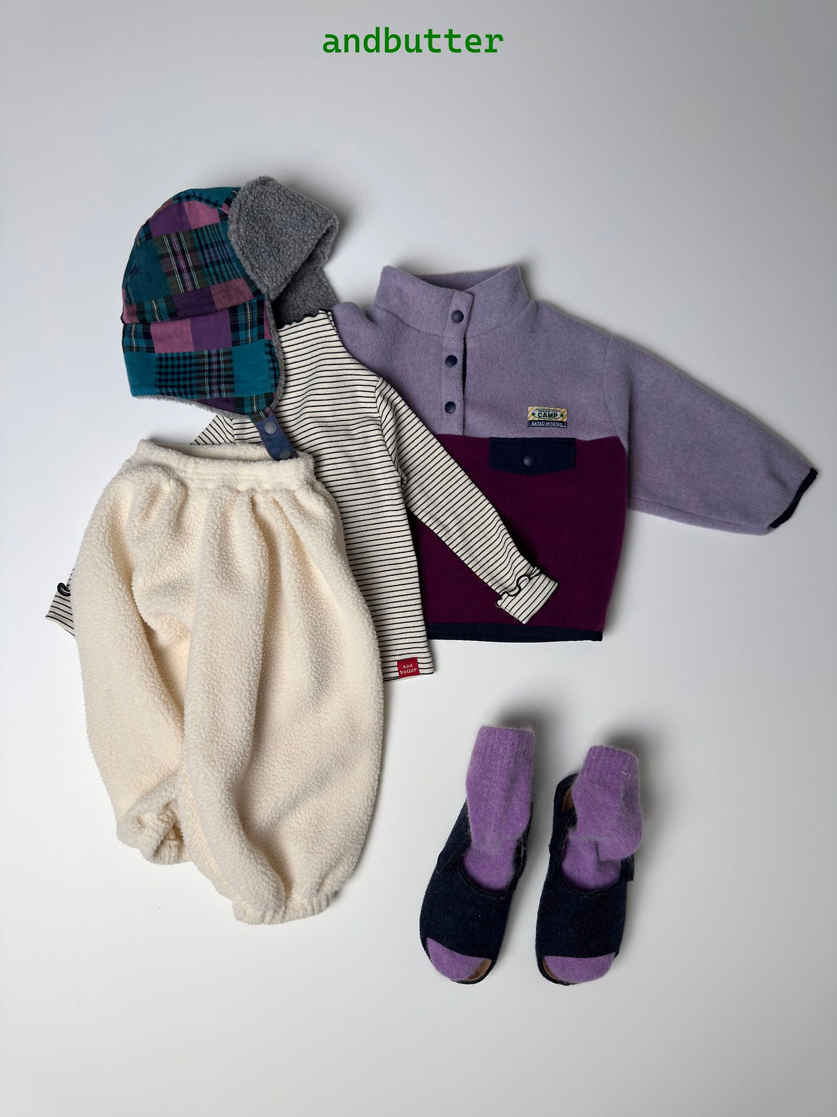 《予約》Mongle Sherpa Pants / ANDBUTTER