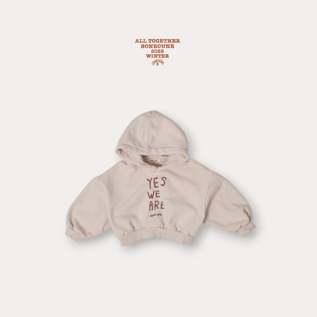 《予約》Yes Crop Hood / Boneoune