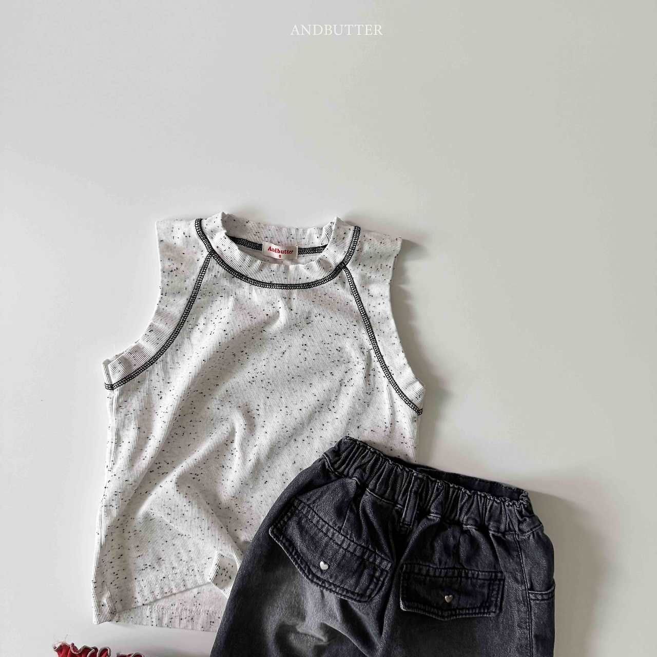 《予約》Love Rivets Pants / andbutter