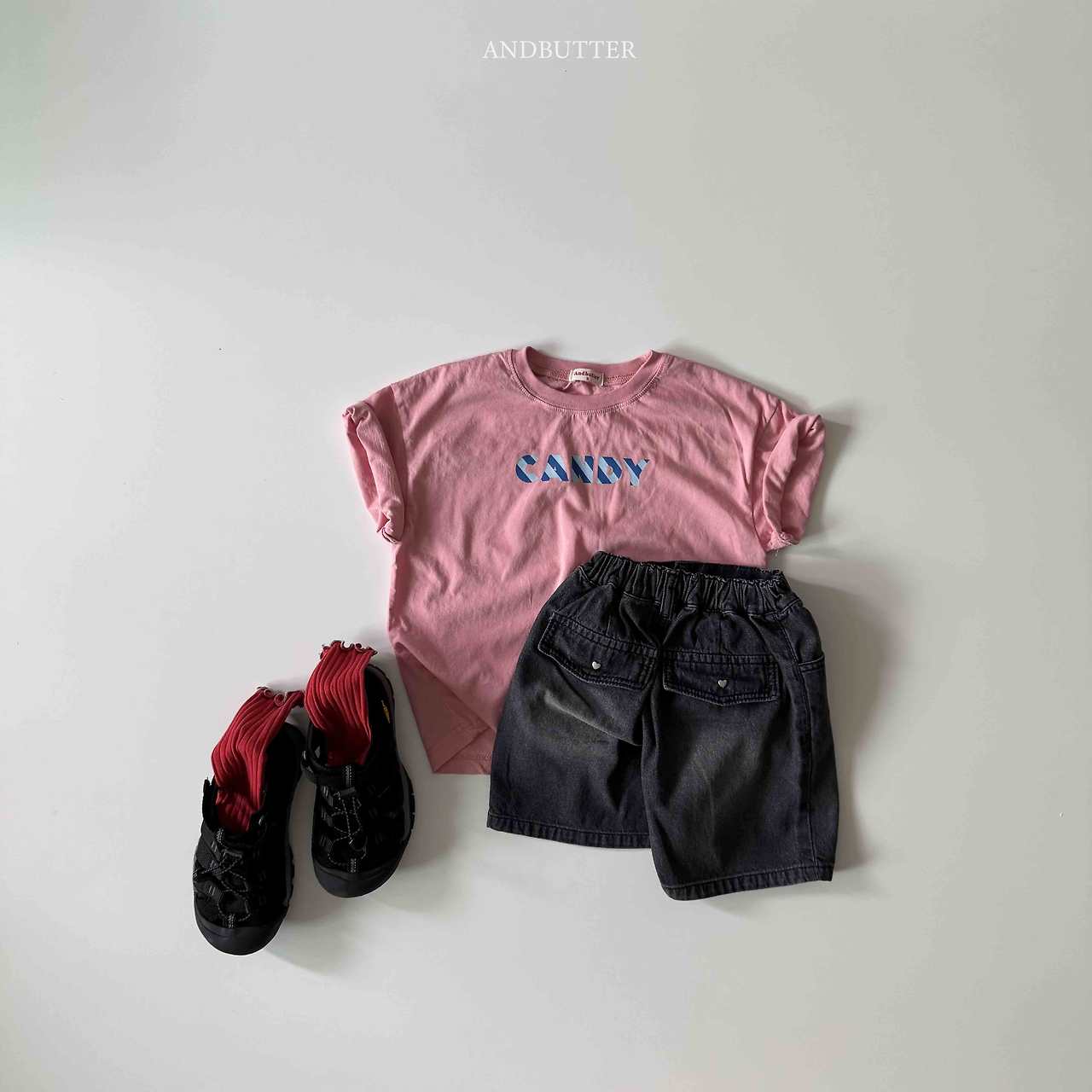 《予約》Love Rivets Pants / andbutter