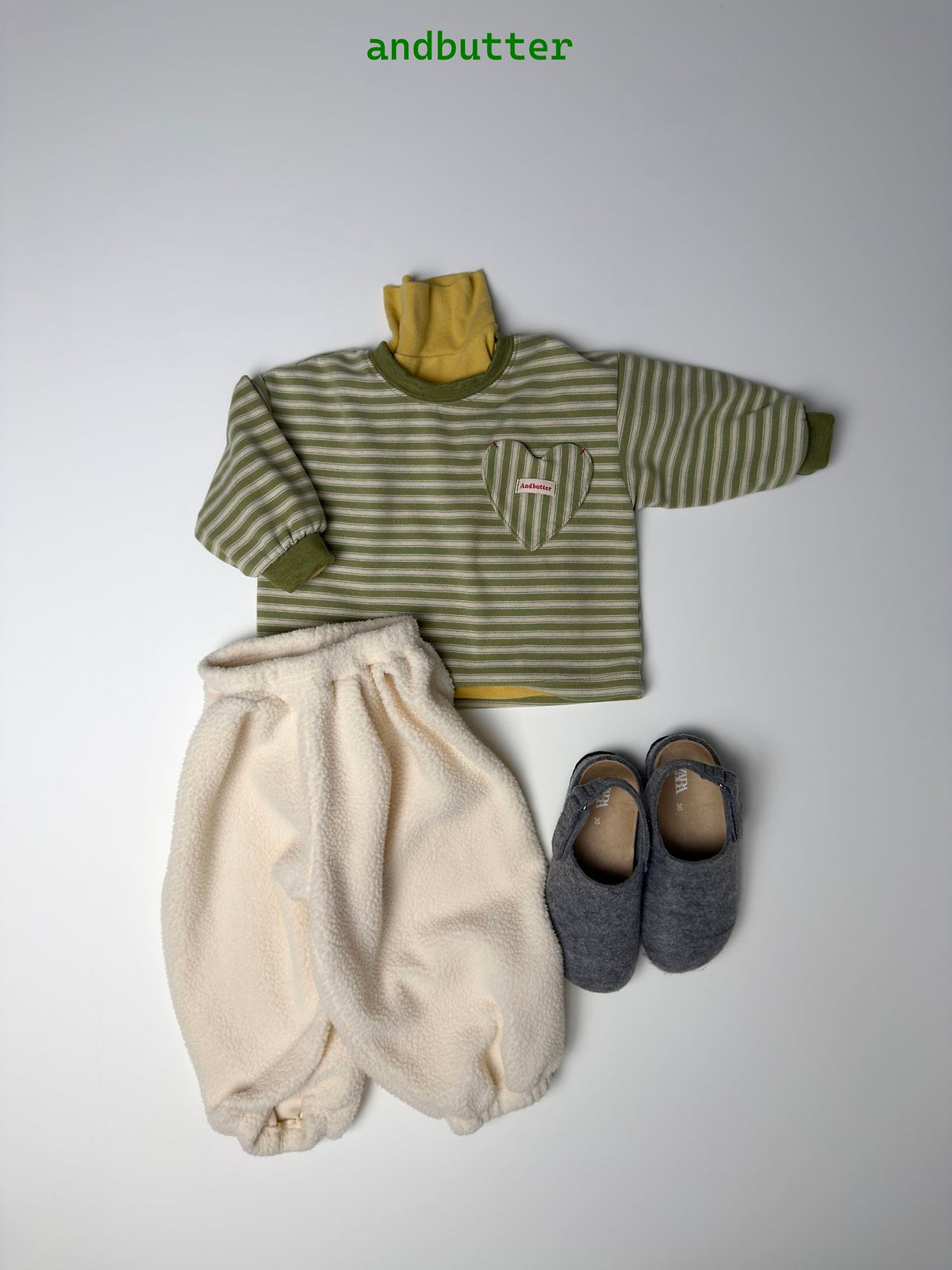 《予約》Mongle Sherpa Pants / ANDBUTTER