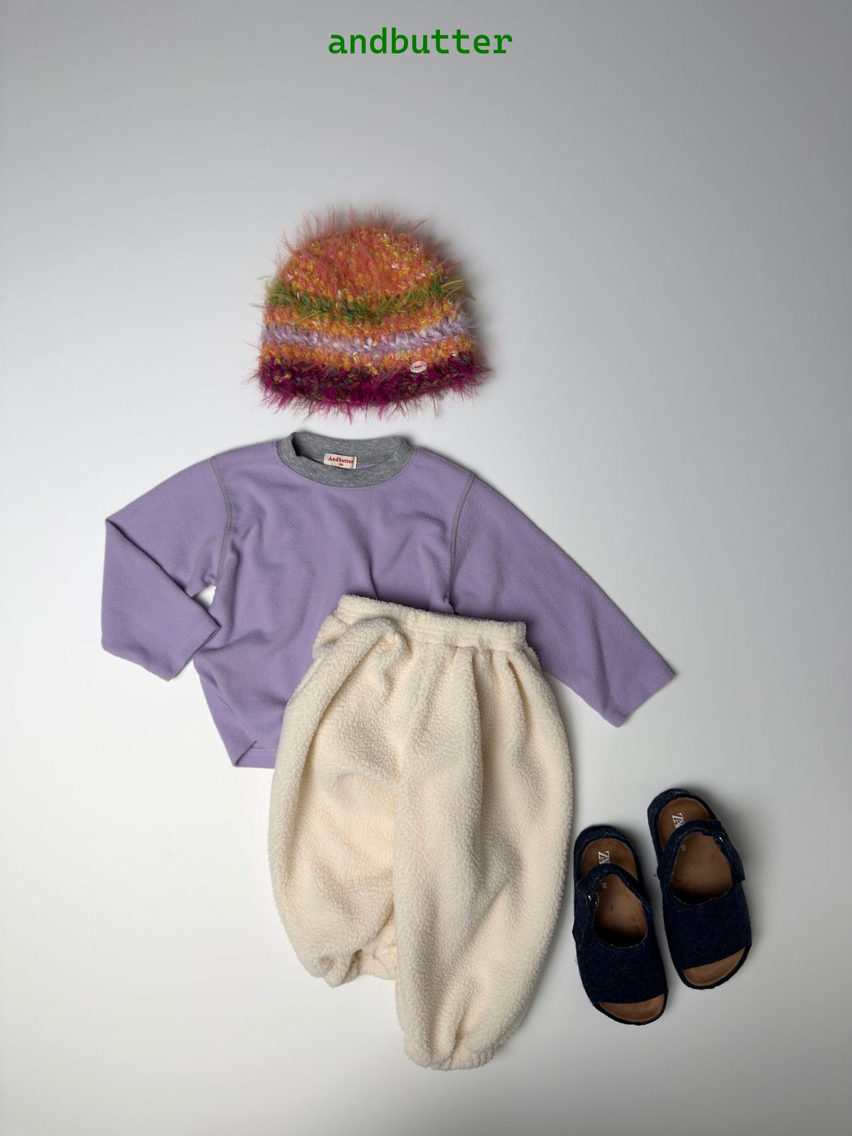 《予約》Mongle Sherpa Pants / ANDBUTTER