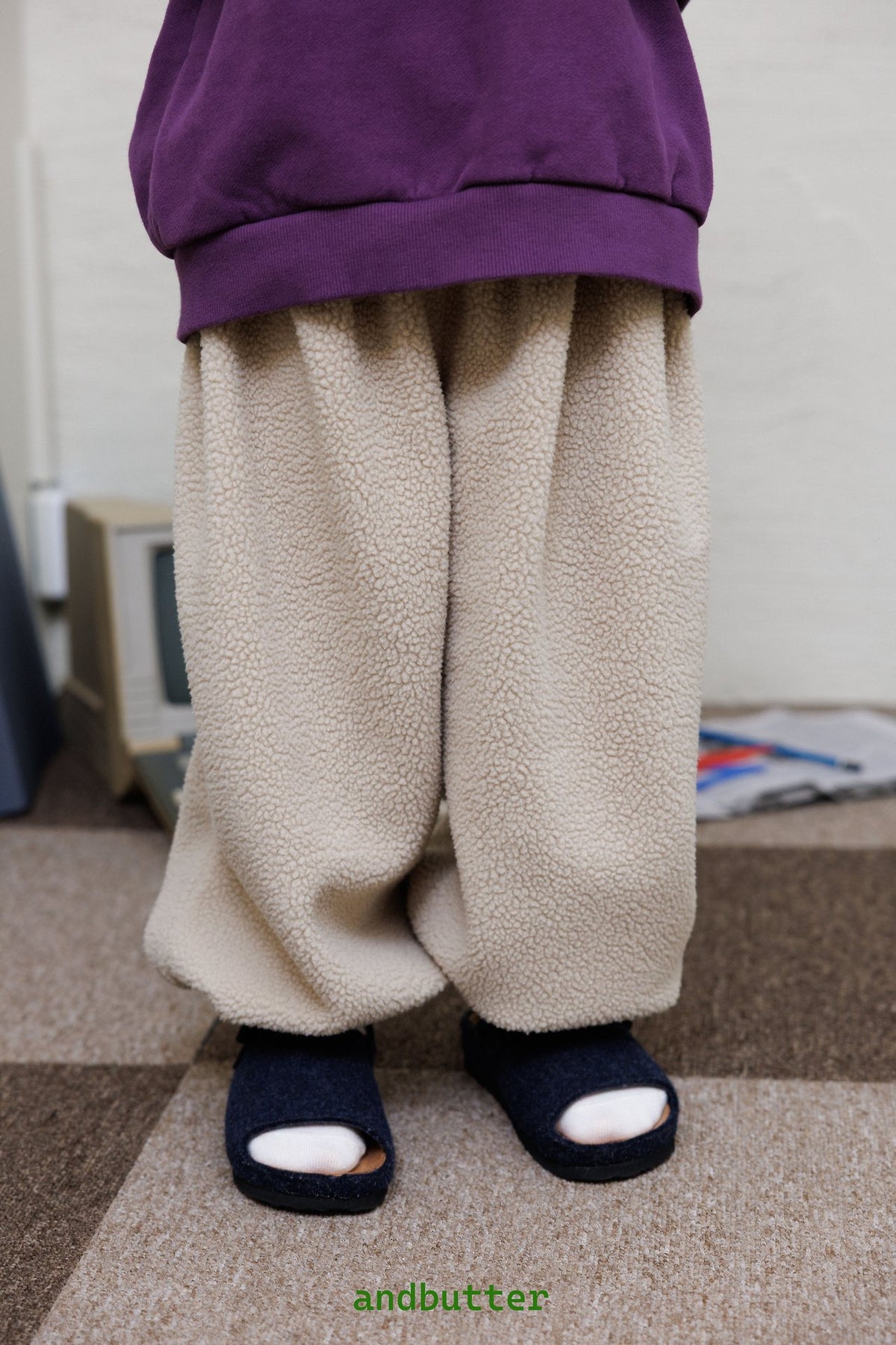《予約》Mongle Sherpa Pants / ANDBUTTER