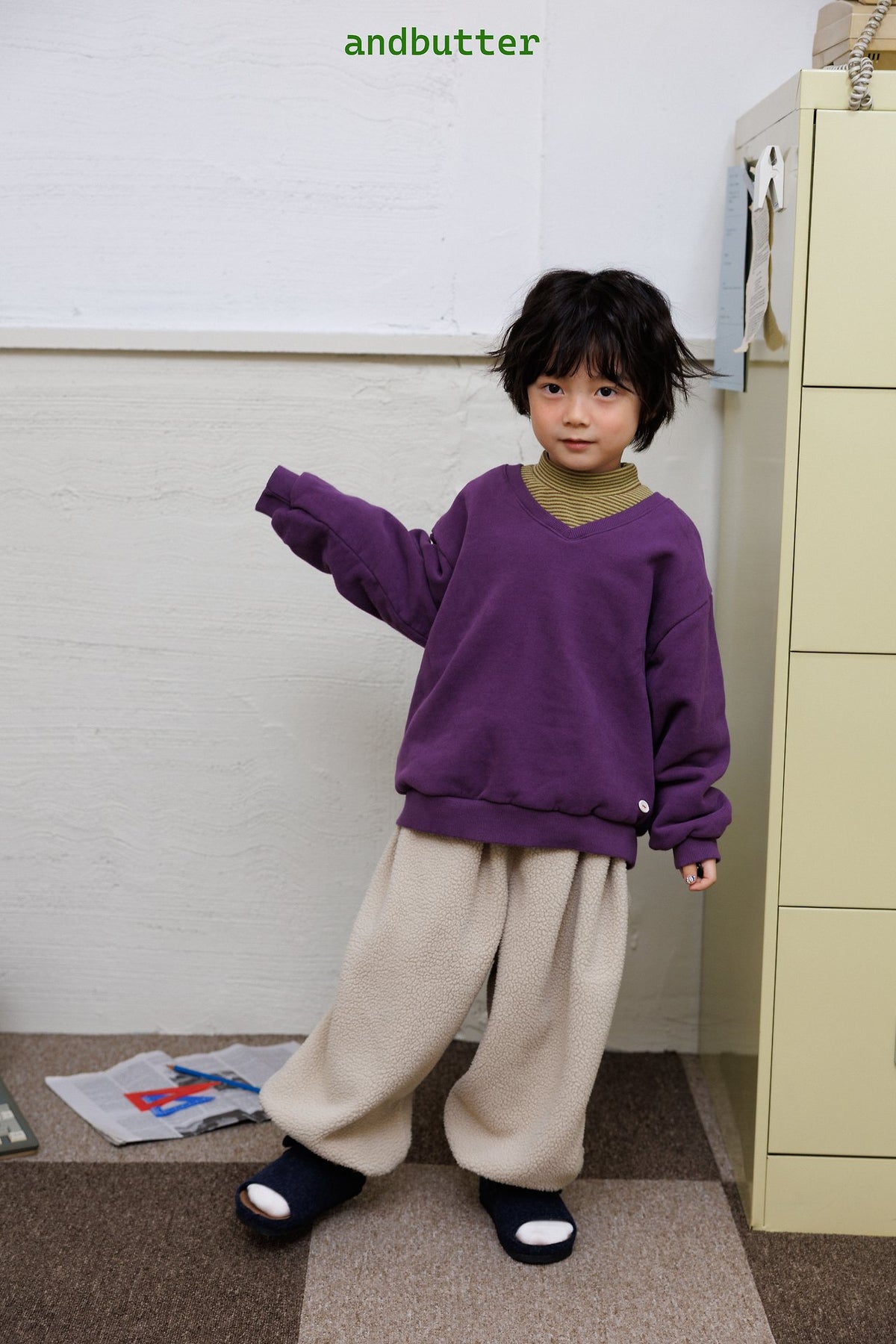《予約》Mongle Sherpa Pants / ANDBUTTER