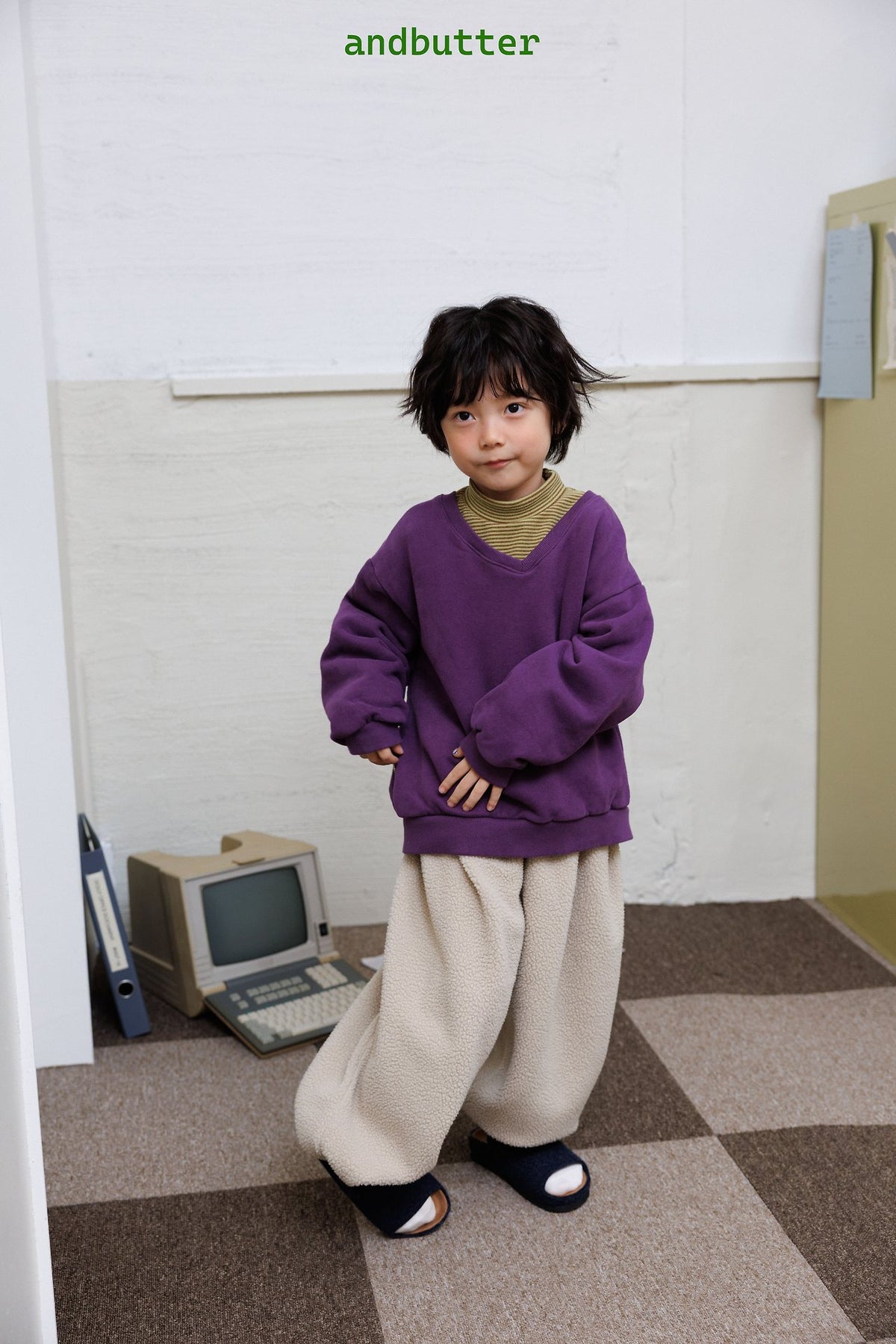 《予約》Mongle Sherpa Pants / ANDBUTTER
