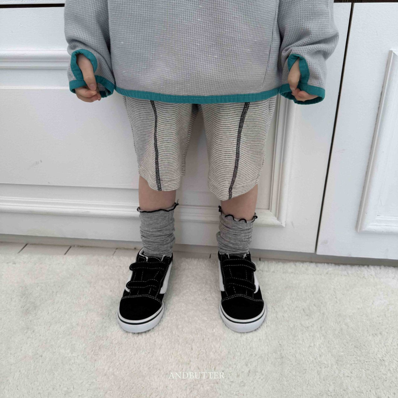 《予約》Biker Line Pants / andbutter