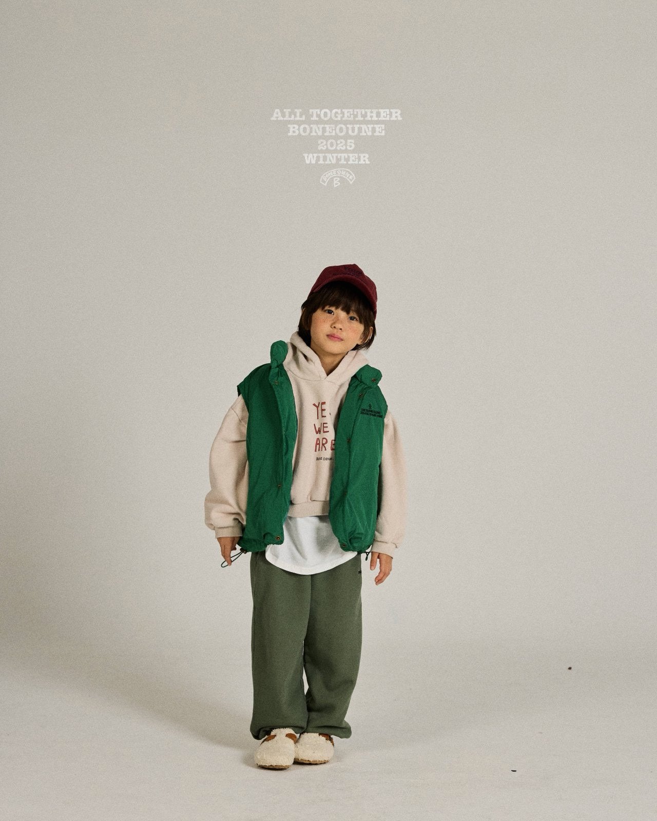 《予約》Yes Crop Hood / Boneoune