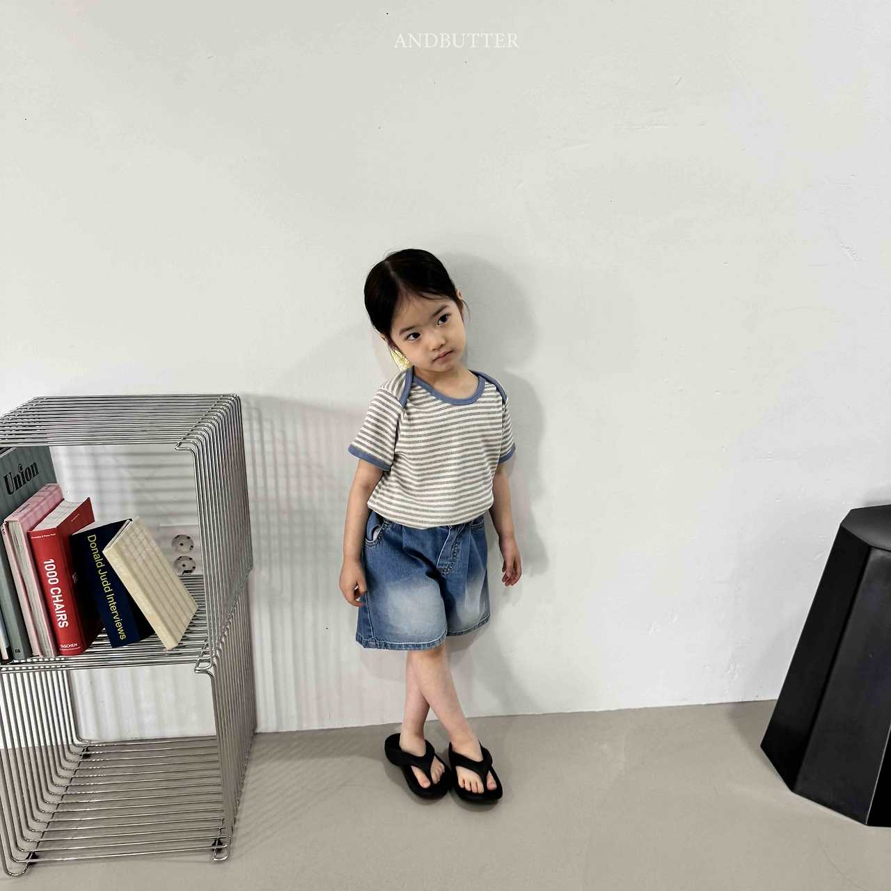 《予約》Love Rivets Pants / andbutter