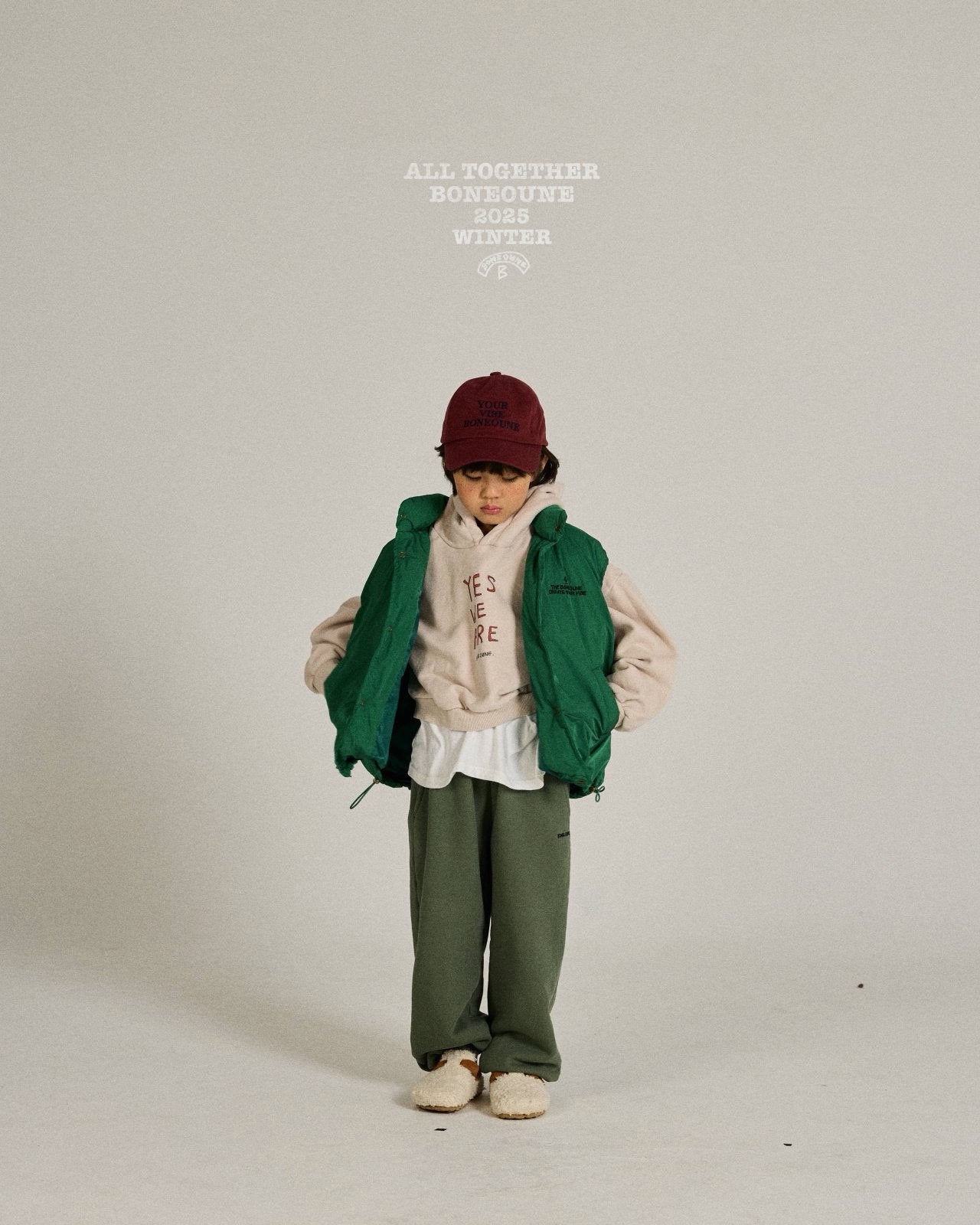 《予約》Yes Crop Hood / Boneoune