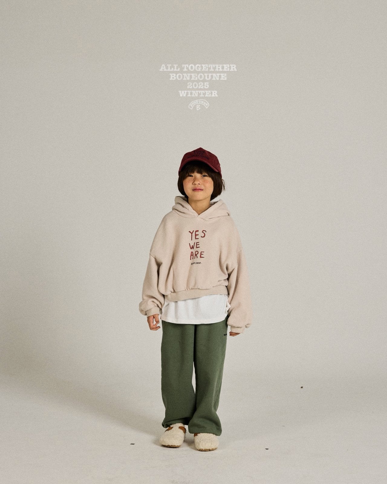 《予約》Yes Crop Hood / Boneoune