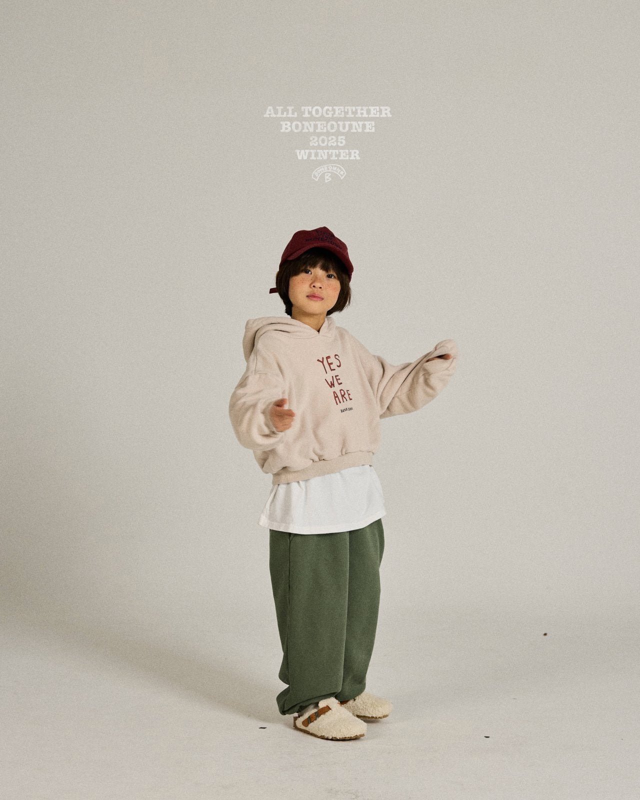 《予約》Yes Crop Hood / Boneoune