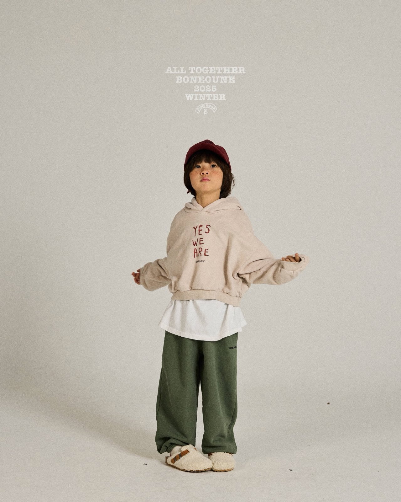 《予約》Yes Crop Hood / Boneoune