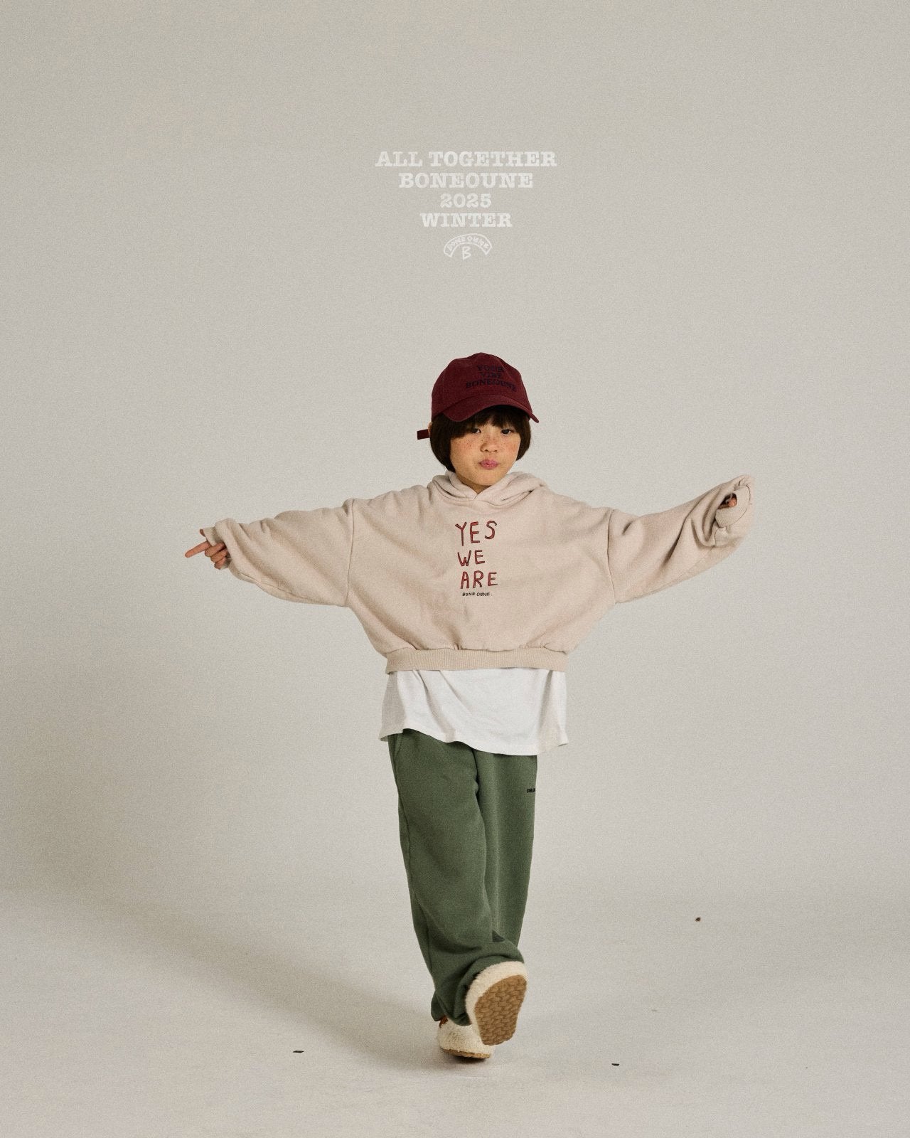 《予約》Yes Crop Hood / Boneoune