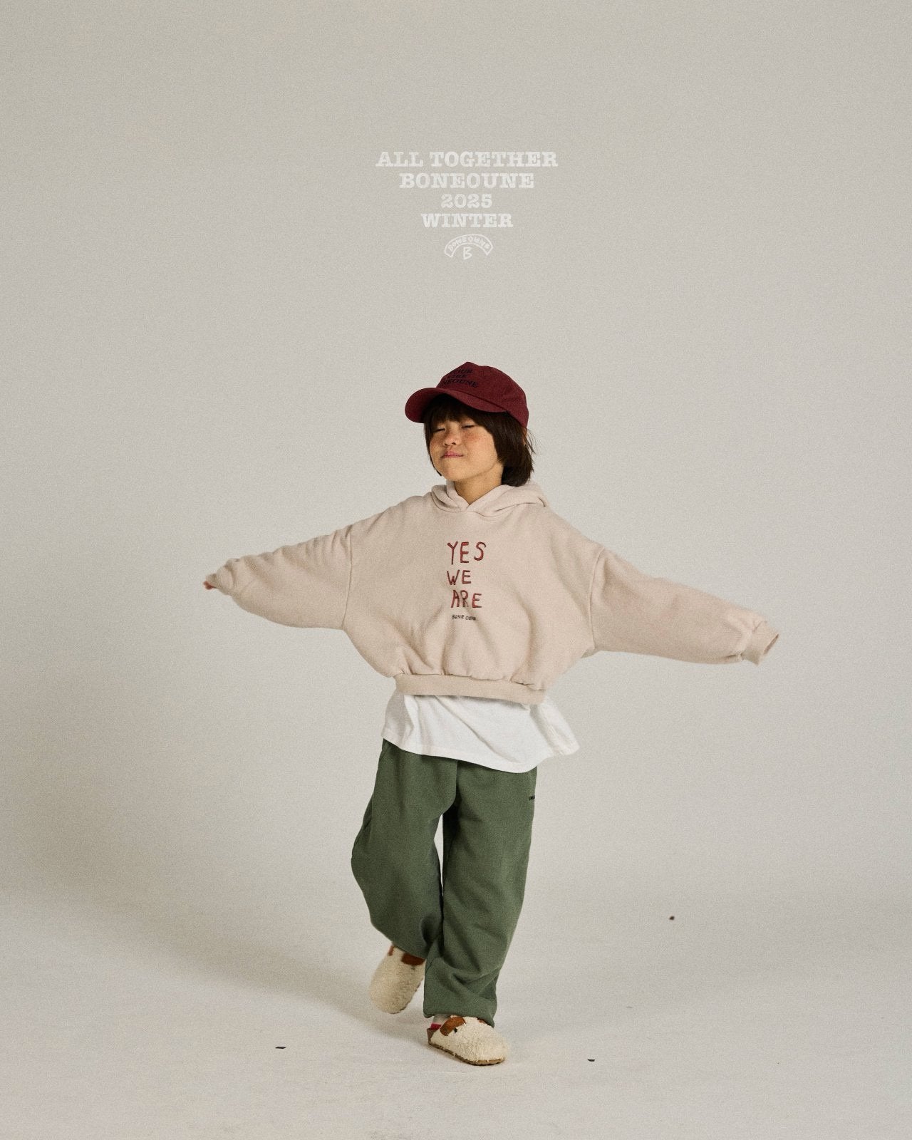 《予約》Yes Crop Hood / Boneoune