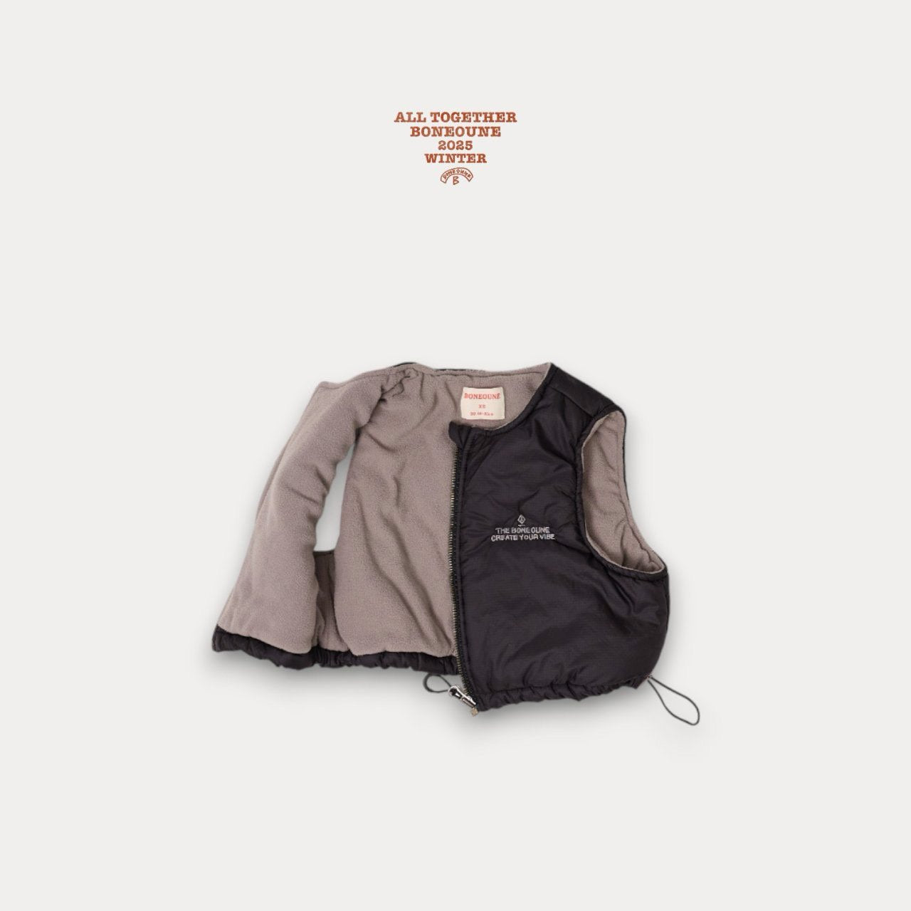 《予約》Now Crop Vest / Boneoune