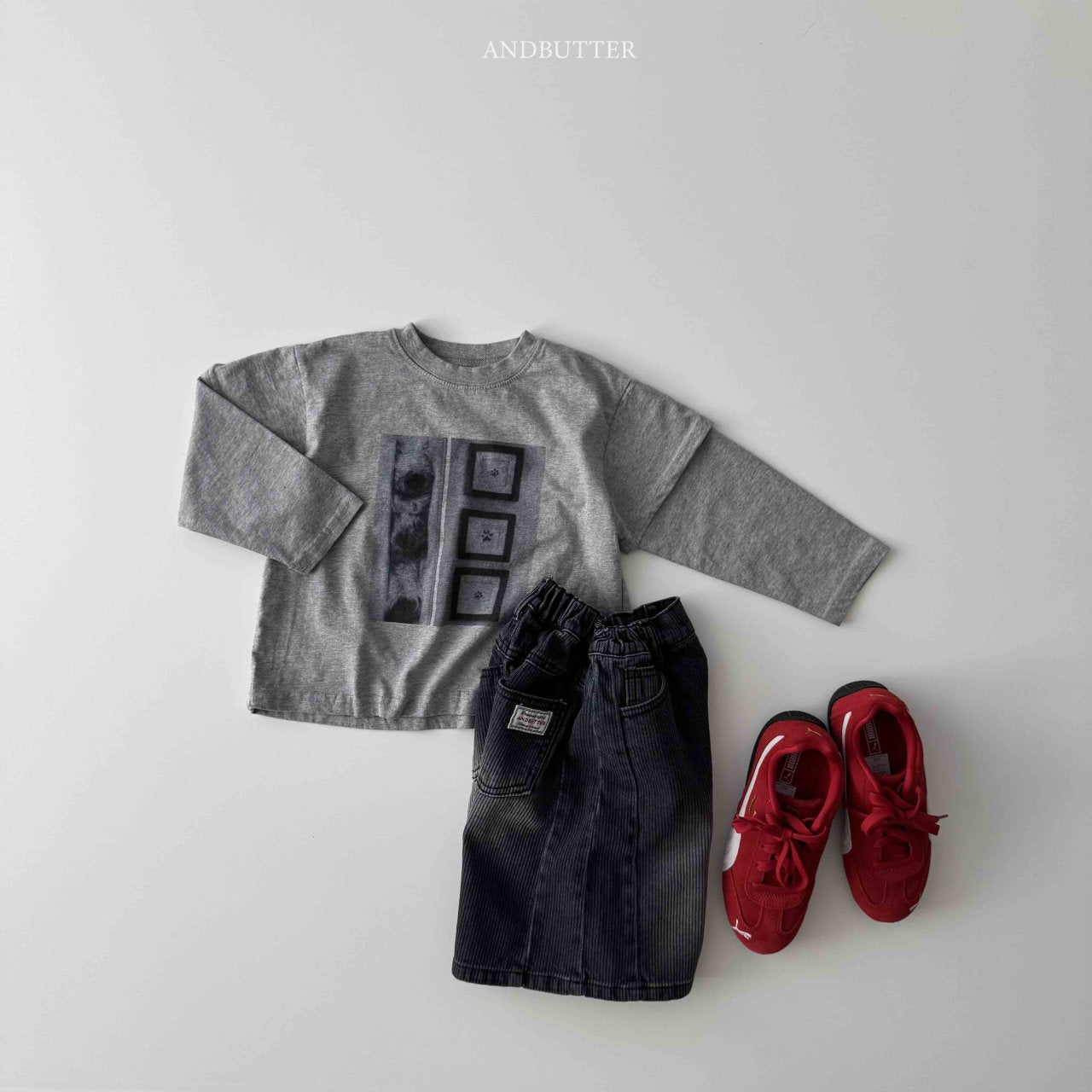 《即納》Puppy Layered Tee