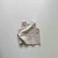 《予約》Natural Button Sleeveless / andbutter