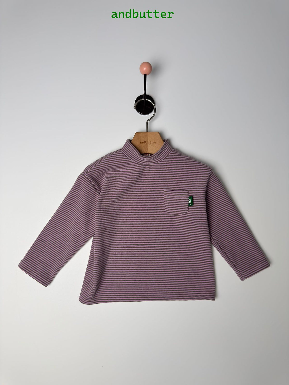 《予約》Mini Pocket Mock Neck / ANDBUTTER
