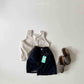《予約》Natural Button Sleeveless / andbutter
