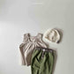 《予約》Natural Button Sleeveless / andbutter