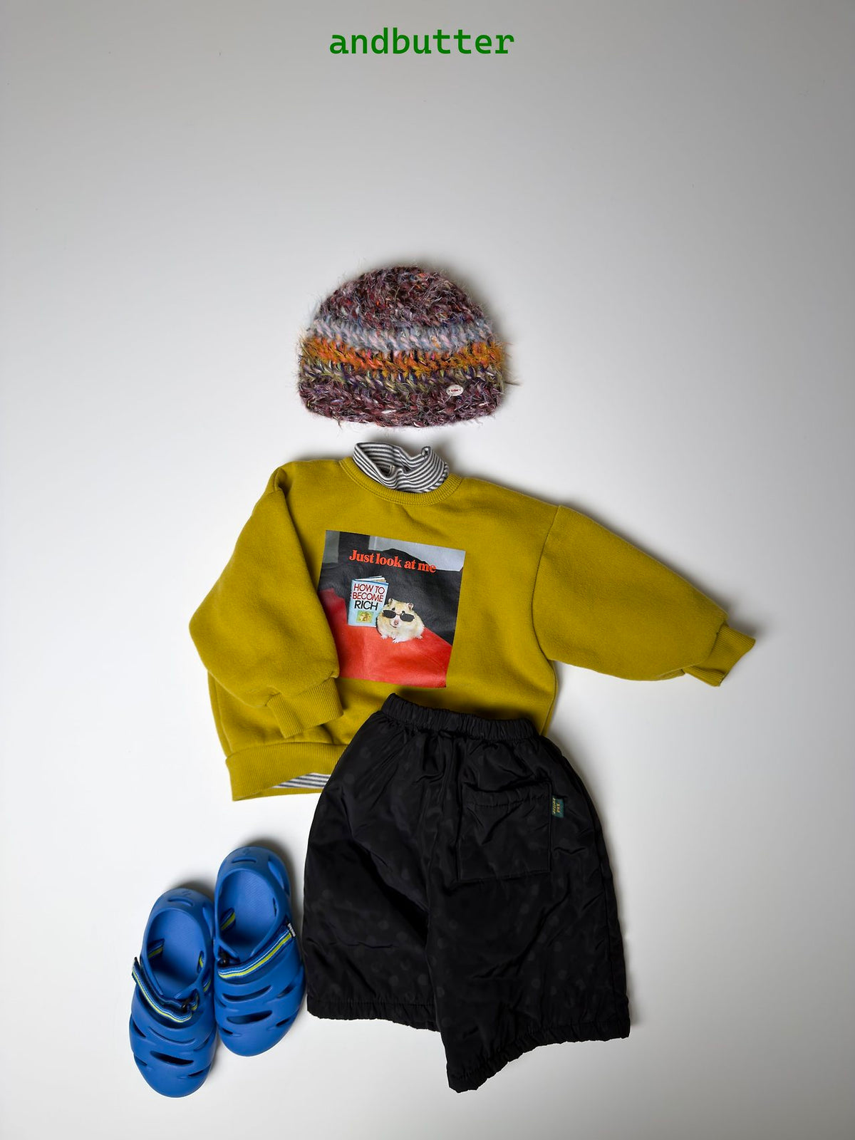 《予約》Mini Pocket Mock Neck / ANDBUTTER