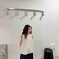 《予約》Natural Button Sleeveless / andbutter