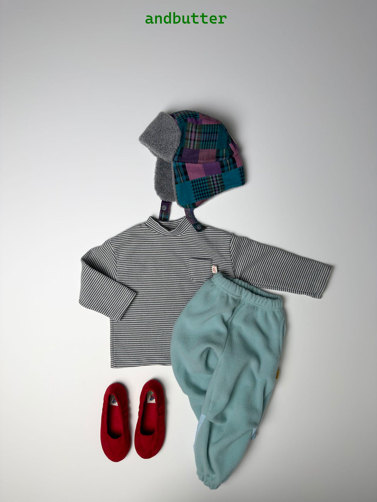 《予約》Mini Pocket Mock Neck / ANDBUTTER