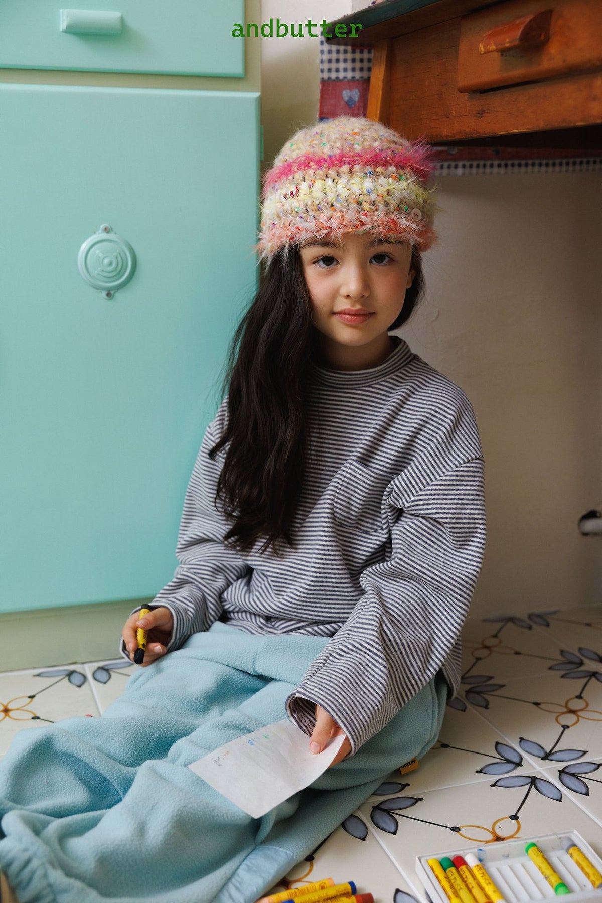 《予約》Mini Pocket Mock Neck / ANDBUTTER