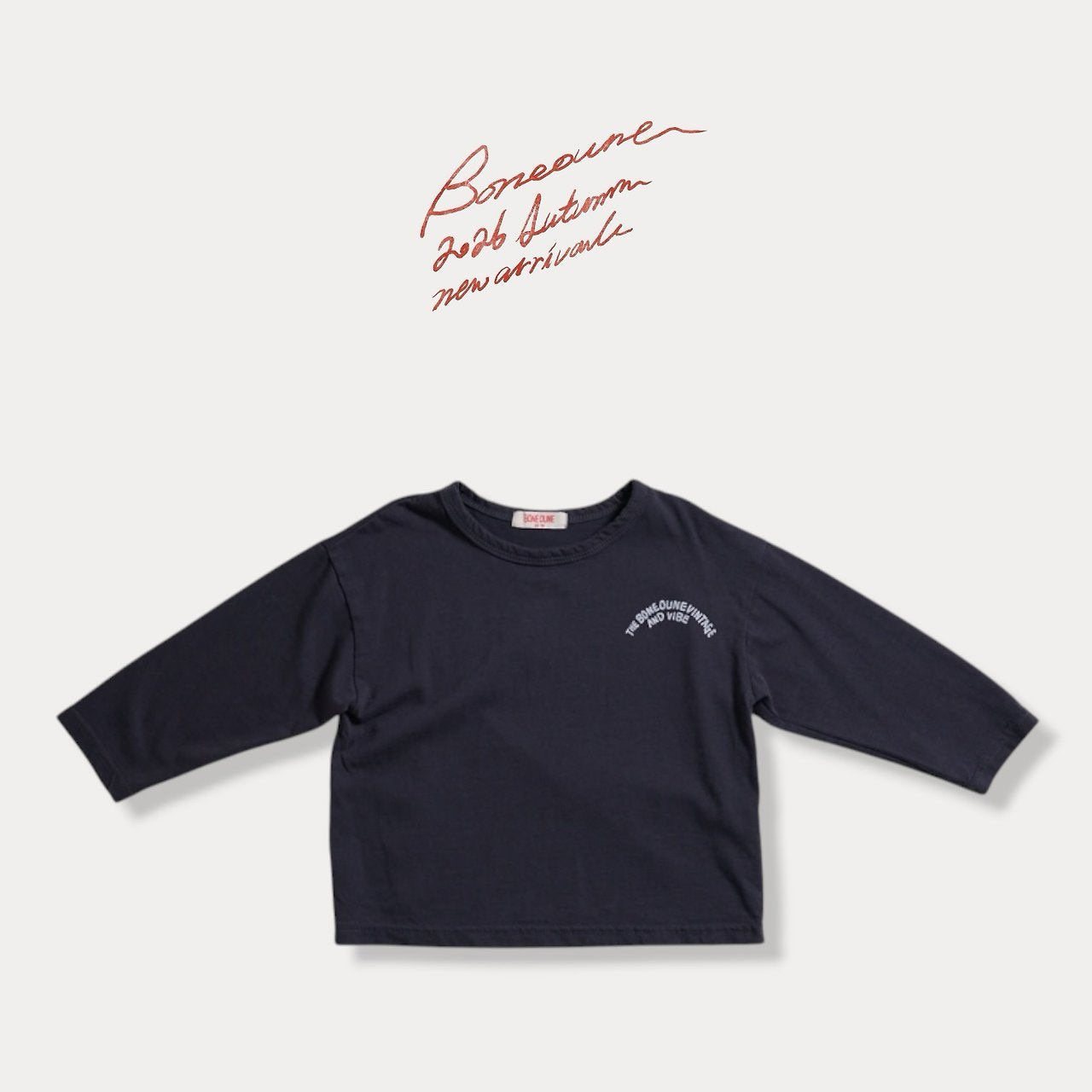 《予約》Bone Bio Single Tee / BONEOUNE
