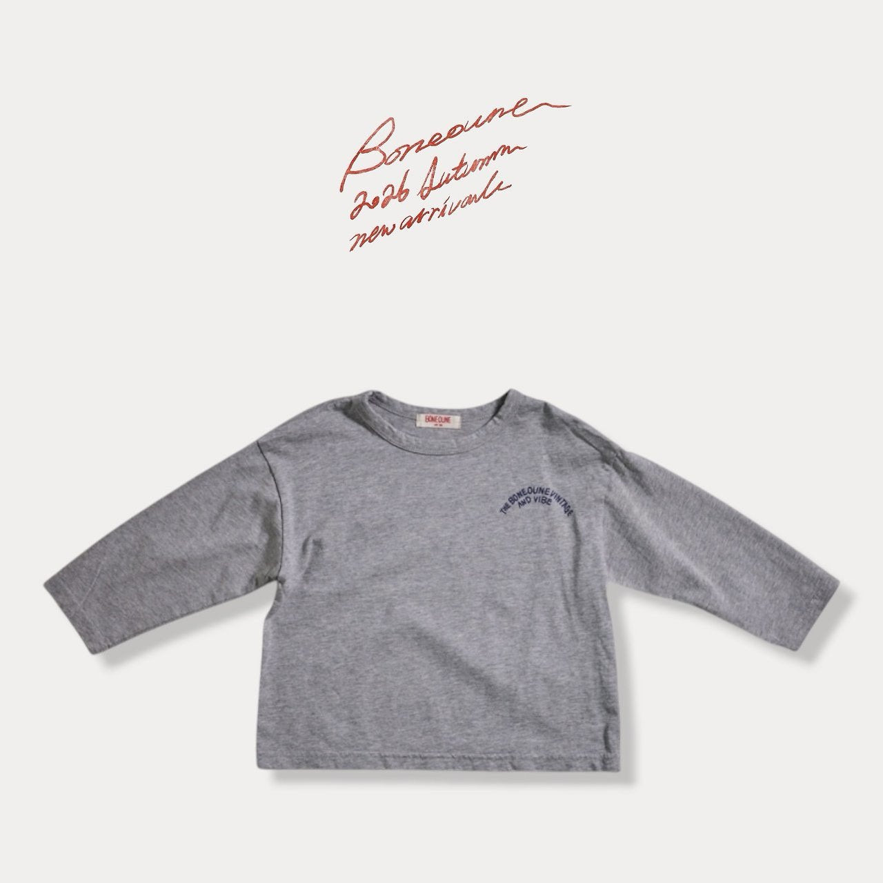 《予約》Bone Bio Single Tee / BONEOUNE
