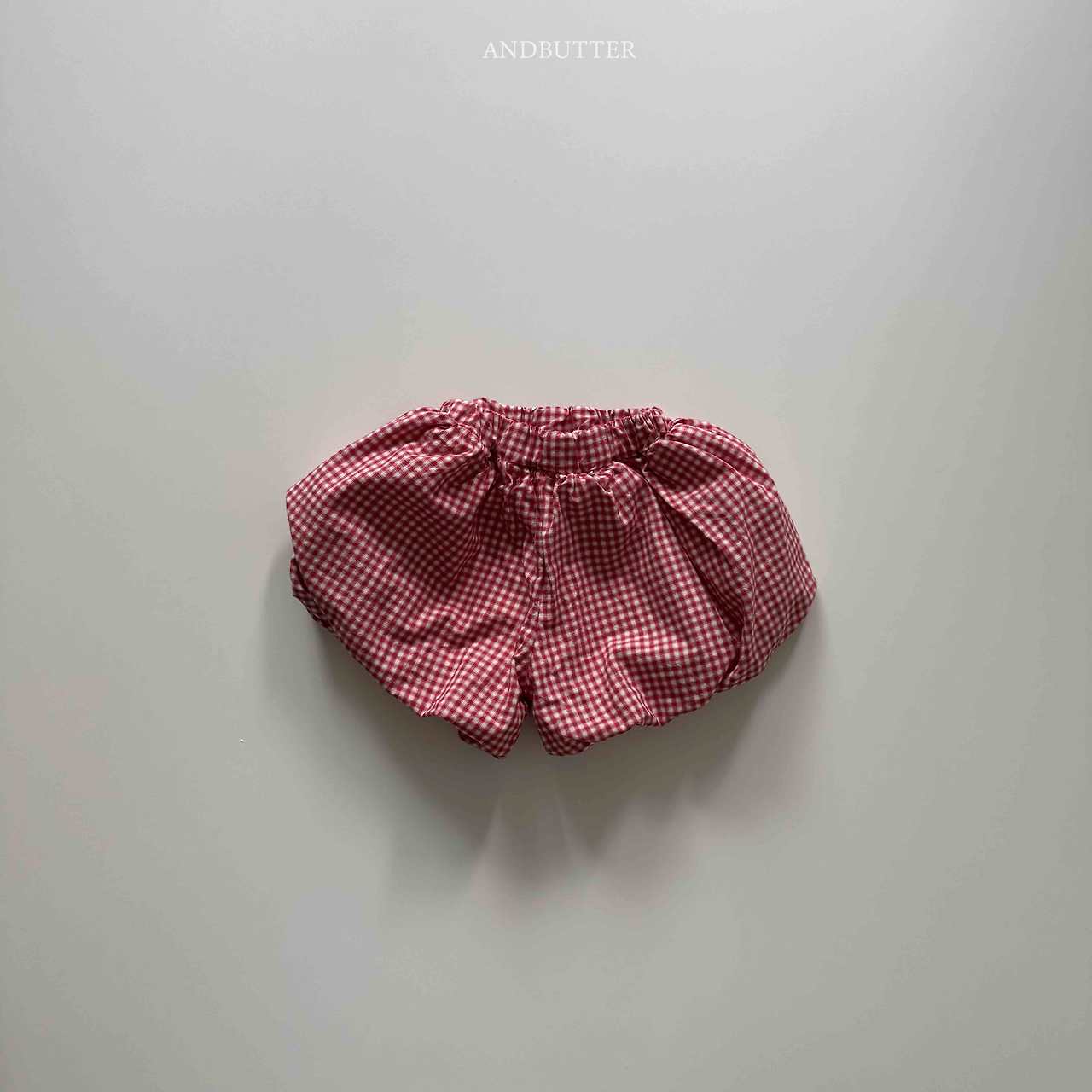 《予約》Check Balloon Pants / andbutter
