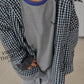 《予約》Go Go Check Shirt / BONEOUNE