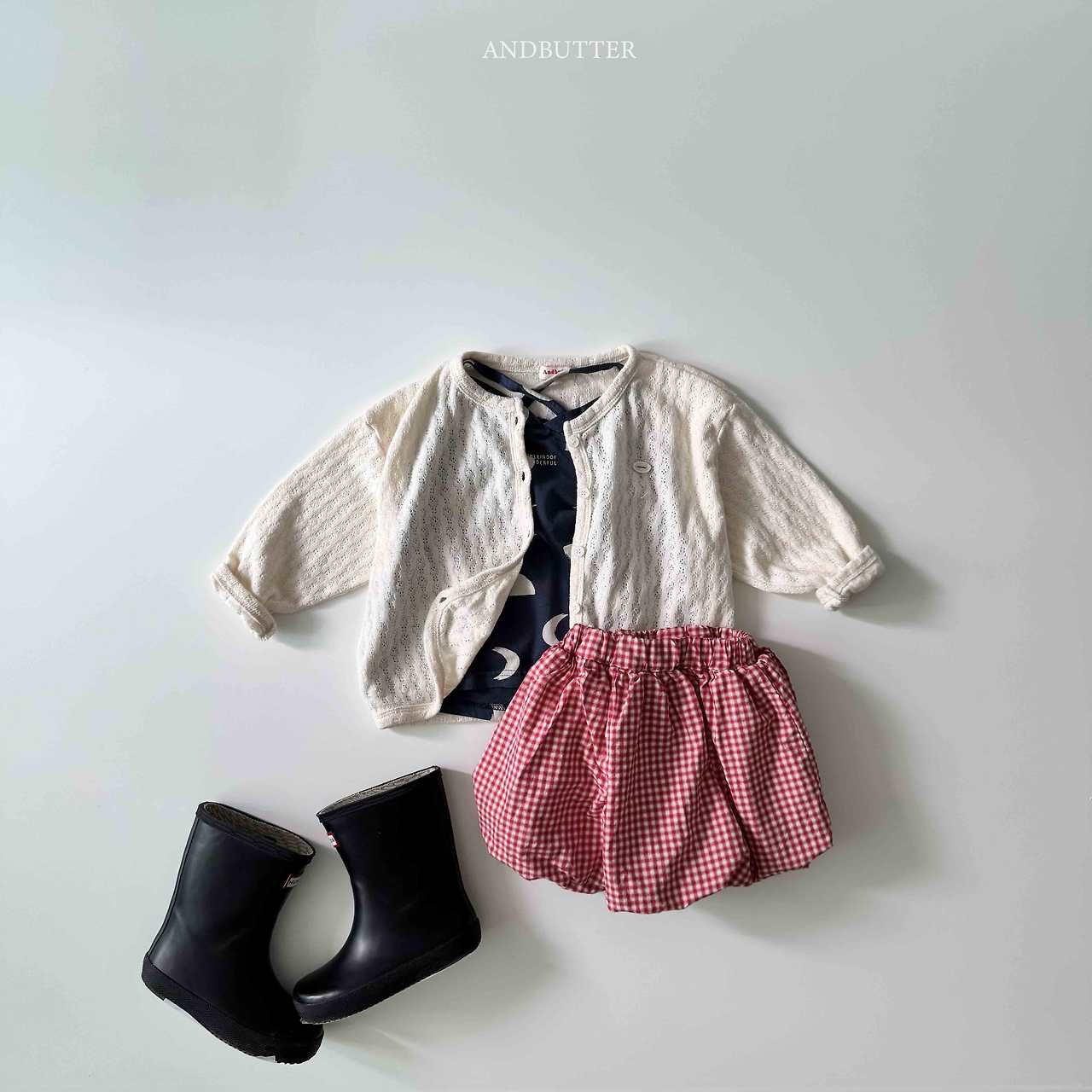 《予約》Check Balloon Pants / andbutter