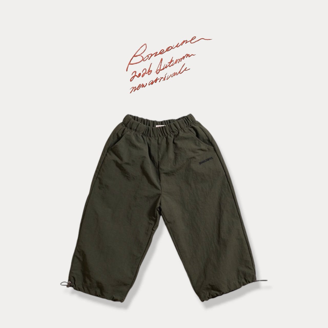 《予約》String Nylon pants / BONEOUNE