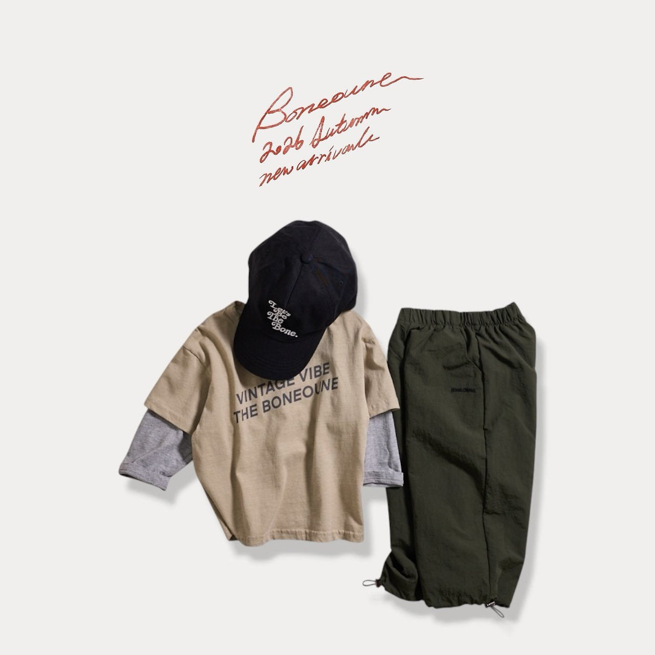 《予約》String Nylon pants / BONEOUNE