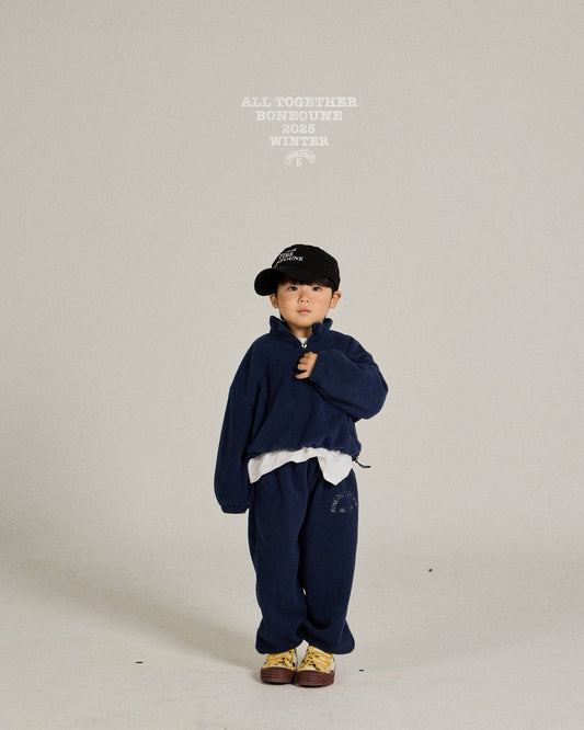 《予約》Rose Fleece Jogger Pants / Boneoune