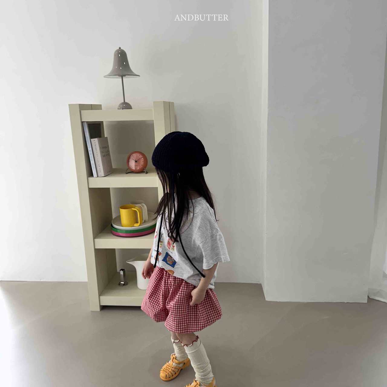 《予約》Check Balloon Pants / andbutter